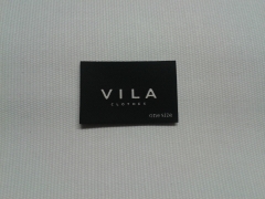 Black Satin Label