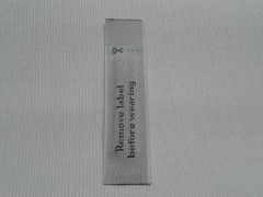 AM Security Woven Label